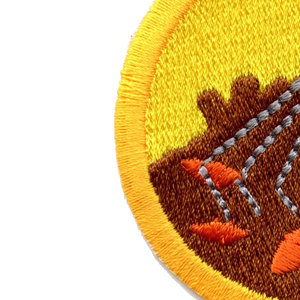 Usine Bas quantité minimale de commande Service Brodé Logo Animal Personnalisé 100% Patchs De Broderie et Badges Tissu Sergé Adhésif Merrow Bordure - Product Image 4