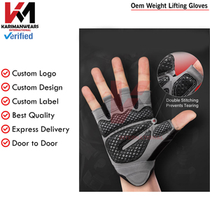 Guantes de Gimnasio para Levantamiento de Pesas con Soporte para Muñeca, Protección Completa de la Palma para Hombres y Mujeres, Entrenamiento de Levantamiento de Pesas, Fitness, Colgantes - Product Image 3