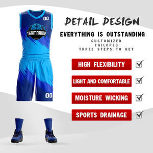 Último diseño personalizado baloncesto Jersey malla transpirable profesional BSCI, poliéster, ropa deportiva Jersey baloncesto uniformes - Product Image 2