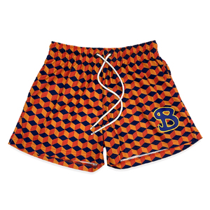 Men's Best Selling Polyester/Cotton <b>Canvas</b> Mid Shorts Custom Breathable Elastic Button Sublimation Design Workwear Style Hip Hop - Product Image 2
