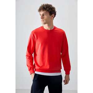 Sudadera Básica para Hombre, Fiesta, Algodón, Textura Suave, Corte Estándar, Estilo Casual para Otoño, Tejido de Punto-88363 - Product Image 5