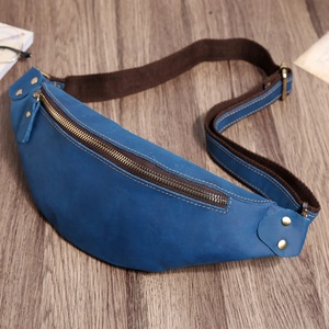 Bolso de cintura de cuero PU Unisex profesional logotipo personalizado vestido antirrobo cierre de cremallera impermeable para deportes de viaje al aire libre - Product Image 6
