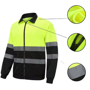 Chaquetas de Seguridad de Alta Visibilidad, Ropa de Trabajo Resistente, Impermeable, Reflectante y Protectora para la Construcción y Trabajos en Carreteras - Product Image 1
