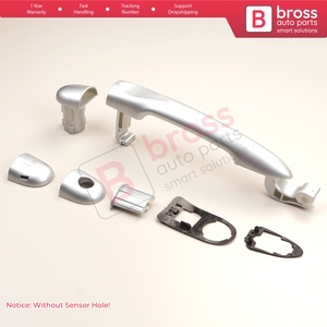 Manija de puerta exterior BDP1169 color cromo 806B02596R para Fluence Megane 3 Clio 4 Scenic 3 Captur 1 - Product Image 2