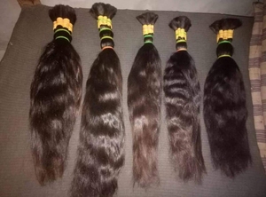 Số Lượng Lớn Tóc Thô Chưa Qua Xử Lý Chất Lượng Cao Và Mượt Mà Với Đáy Dày Với Giá Nhà Máy Bán Buôn - Product Image 5