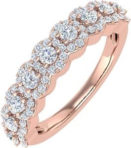 Anillo de Bodas de Plata 925 con Diamante Moissanita - Product Image 2