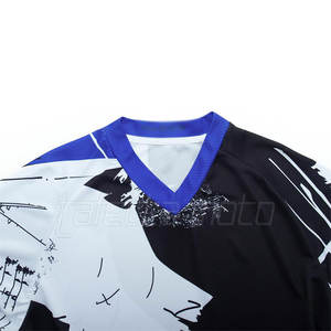 Camiseta de Motocross de Manga Larga con Diseño Moderno, Color Sólido, Producto Más Vendido - Product Image 3