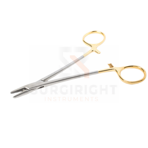 Soporte de agujas Olsen Hegar con tijeras/fórceps de pesca para plantas ortopédicas veterinarias quirúrgico por instrumento Surgiright - Product Image 1