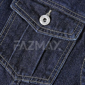 Chaleco Vaquero para Hombre de Alta Calidad, Fabricación en Fábrica, Chaleco Vaquero para Hombre Hecho a Medida, Mejor Estilo - Product Image 4