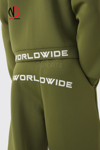 Conjunto de Sudadera con Capucha y Pantalones Deportivos de Alta Calidad, Algodón, Unisex, con Logotipo, Estilo Urbano Informal, en 2026 - Product Image 6