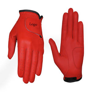 Gants de golf en cuir de qualité supérieure pour hommes et femmes Design personnalisé et logo de fabrication de couleurs pour le sport en peau de mouton - Product Image 2