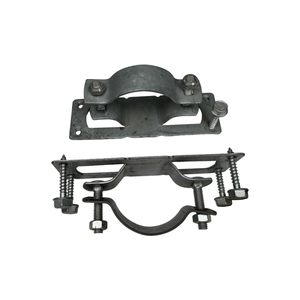 안전 U 자형 4*4 회전 분말 코팅 금속 알루미늄 스틸 울타리 버팀대 장착 브래킷 - Product Image 2