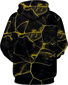 Sudadera con Capucha de Forro Polar para Hombre, Tallas Grandes, Casual, con Estampado 3D, Manga Larga, Holgada, para Invierno, Personalizable - Product Image 2