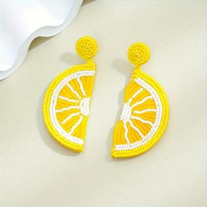 Tipsy Closet Pendientes florales Conchas hechas a mano Conjunto de pendientes con cuentas Pink Boho Bollywood Beach Vacation Pendientes para mujeres y niñas - Product Image 2