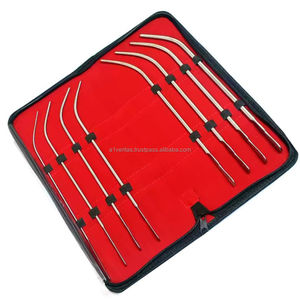 OEM Customized A-1 VERITAS Stainless Steel Dilating Bougies 12 Pcs Set Reusable Kidney Urology Surgical <b>Instruments</b> - Product Image 2