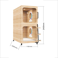 Lits-capsules KSL haut de gamme pour auberges de jeunesse, hôtels YHA, mobilier d'hôtel, salles d'attente d'aéroport, espaces individuels