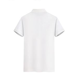 เสื้อโปโลแขนสั้น แฟชั่นฤดูร้อนของผู้ชาย เสื้อยืดแขนสั้นสไตล์เกาหลี ลำลอง ลายปักโลโก้ - Product Image 2