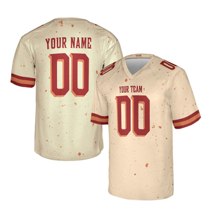 Nouveau maillot de football américain unisexe 2026 – Dernier style, vêtements de sport, maillot de football américain à faible MOQ - Product Image 1