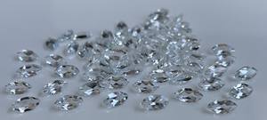 Topacio blanco natural Marquesa 2x4mm facetado-Topacio blanco de alta calidad Suelto - Product Image 3