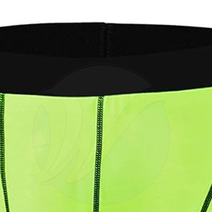 Pantalones cortos de compresión de cintura media para hombre de etiqueta privada, ropa deportiva transpirable de secado rápido, estilo informal, cierre de cintura elástica, poliéster - Product Image 5