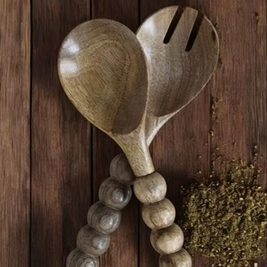 Cucharas de Madera Desechables de Lujo con Logotipo Personalizado para Helado, Sopa, Café y Té, con Mango Personalizable, Ecológicas para Fiestas, Agate - Product Image 1
