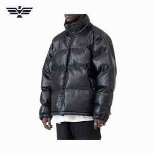 EMPIRE TREND WEARS, chaqueta acolchada clásica personalizable para hombres y mujeres, cuello levantado transpirable, cierre de cremallera, letra frontal inteligente - Product Image 5