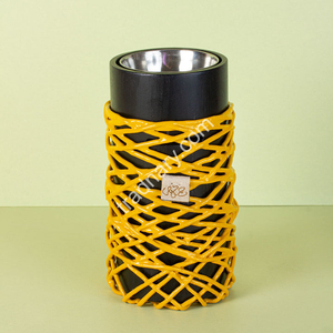 ล่าสุด Mubkhar ไม้โลหะ Bukhoor เตาไม้สําหรับของขวัญรอมฎอนธูป Mubkhar โดย Tradnary Exim Pvt Ltd - Product Image 4