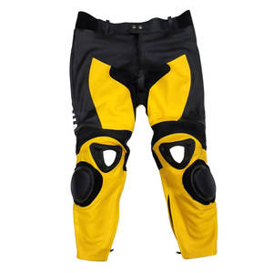 Pantalones de Motocicleta para Mujer de Cuero Genuino, Estilo Único, Resistentes al Viento, Transpirables, Ecológicos, Ligeros, para Todas las Temporadas - Product Image 1