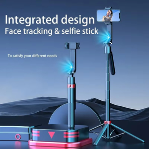 AI Auto treppiede per Selfie Stick 360 rotante Gimbal con rilevamento remoto del viso telescopico per telefoni cellulari universali - Product Image 5