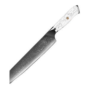 มีดดามัสกัสแบบมืออาชีพ8นิ้วมีดเชฟทำอาหารญี่ปุ่นคมพร้อมที่จับ - Product Image 1