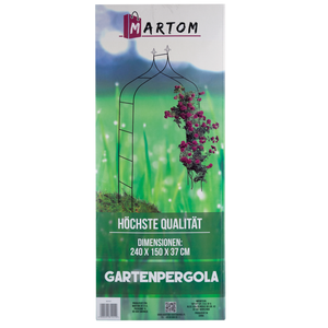 Arco de Jardín Metálico de 240 cm para Rosas, Flores y Ramas para Uso en Plantas - Product Image 6