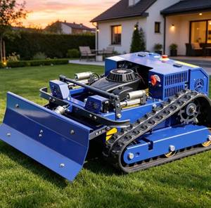 CE Rc <b>Mower</b> with Agriculture <b>Tracks</b> <b>Remote</b> <b>Control</b> Robot Lawn <b>Mower</b>. - Product Image 1