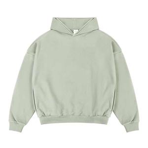 Pulls à capuche pour hommes Vente en gros Sweat à capuche en coton mélangé avec impression numérique Dtg couleur unie Logo personnalisé de transfert de chaleur grande taille pour hommes - Product Image 4