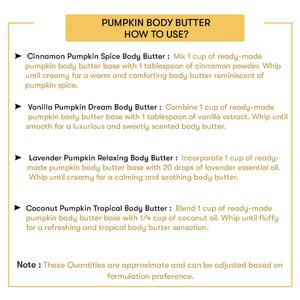 Lotion corporelle au beurre de citrouille hydratante, nourrissante, éclaircissante et anti-rides, au beurre de karité comme ingrédient principal, offre OEM - Product Image 3