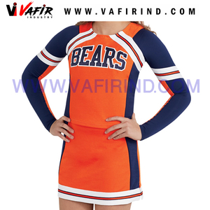 Robes de pom-pom girl de haute qualité uniformes de pom-pom girl personnalisés produit à la mode propre uniforme de pom-pom girl de conception personnalisée - Product Image 6