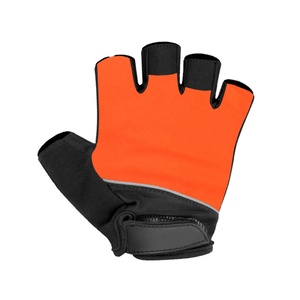 Gants de vélo en Nylon haute visibilité Gel respirant rembourré pour choc de route anti-dérapant Silicone gants de cyclisme écran tactile extérieur - Product Image 2
