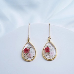 Boucles d'oreilles bohèmes faites à la main en résine écologique avec motif floral artistique pour femmes, tenues de mode quotidiennes à prix avantageux - Product Image 2