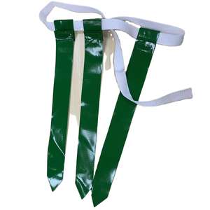 Ensemble de ceintures de football américain réglables pour l'entraînement des jeunes, équipement de football durable avec 3 drapeaux par ceinture - Product Image 4