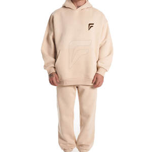 ชุดวอร์มแบบเปิดไหล่มีฮู้ดสำหรับผู้ชายชุดวอร์มแบบเปิดไหล่มีฮู้ดระบายอากาศได้ดีโลโก้ตามสั่งสำหรับฤดูหนาว - Product Image 1