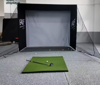 Simulador de Golf Impact Sports Modelo O1, Solución Integral, Monitor con Doble Cámara de Alta Velocidad, Servicios Profesionales, 1 Año de Garantía, CE