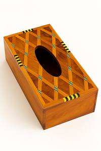 Servilletero ecológico de madera de teca hecho a mano de lujo, caja de pañuelos con logotipo personalizado, estilo americano para mesa de comedor, sala de estar, Hotel - Product Image 6