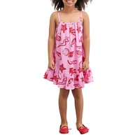 Chiffon Einfarbiges Spitzen-Minikleid für Babymädchen Frühling/Sommer/Herbst Vietnam ODM OEM Design A-Linien-Silhouette Waschbar Atmungsaktiv
