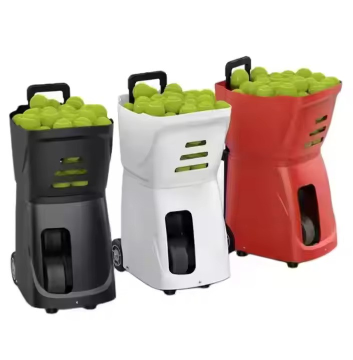 SPECIAL High-End Remote Control Tennis Shooting Ball Machine for Sports Training With Racket