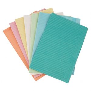 Bavettes dentaires médicales personnalisées avec logo, plusieurs couleurs, 125 pièces, 3 plis, jetables, imperméables - Product Image 3