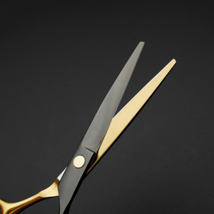 New High Best Performance 6.0 Inch Professional Hair Cutting Hairdressing <b>Barber</b> Scissors Kit - Product Image 2