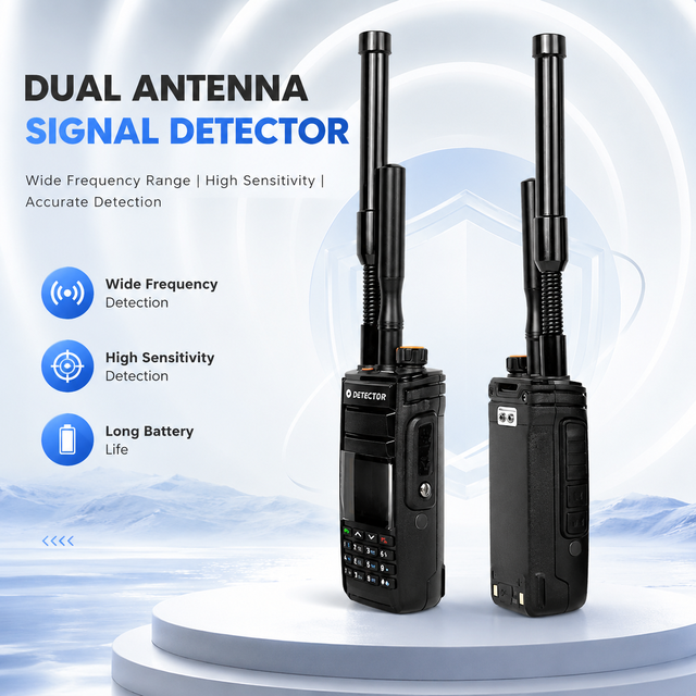 Portable Detection System with 1km Detection Range 300MHz-6.2GHz & Multi-Channel Synchronous Scanning