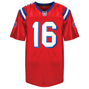 เสื้อเจอร์ซี่อเมริกันฟุตบอลเสื้อรักบี้เย็บตาข่ายระบายอากาศชุดทีมออกแบบได้ตามต้องการ - Product Image 1