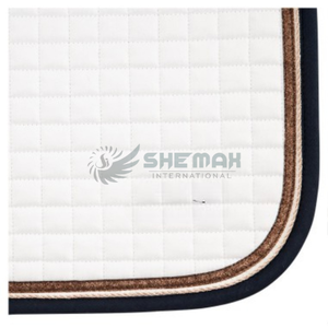 Manta de Silla de Montar Inglesa Acolchada de Algodón, Forro Suave y Transpirable, Cómoda y Duradera, Manta de Silla de Montar para Caballo, Mantas de Silla de Montar al por Mayor - Product Image 2