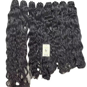 High Quality Fast Shipping Available <b>Now</b> Hair Bundle Weft Extensions Genius Weft Raw Hair Bundle Human Hair Vietnam - Product Image 1