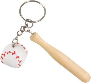 Llavero de bate de béisbol miniatura de madera, de gran tendencia, con guantes de bateo en miniatura, precio mayorista, promoción, de Power Hint - Product Image 6